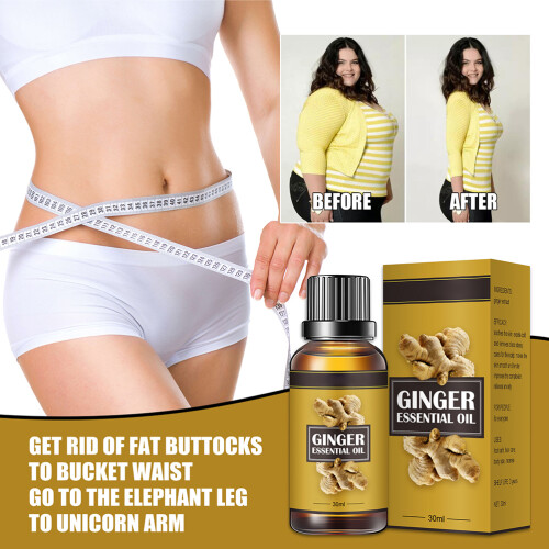 Ginger Herbal Slimming Massage Oil Natural Drainage 2