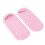 (Pink) 2pcs Reusable Moisturizing Socks with Essential Oil Gel 3