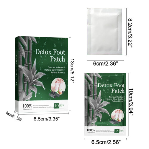 20 Pcs Foot Detox Patch Herbal Care Massage Pad 1