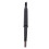 Doppelseitiger Wimpernstift wasserdicht rötlich braun 3