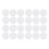 Reusable 24PCS Mushroom Growing Filter Pads 2mm Thick-3mm 1