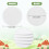 Reusable 24PCS Mushroom Growing Filter Pads 2mm Thick-3mm 3