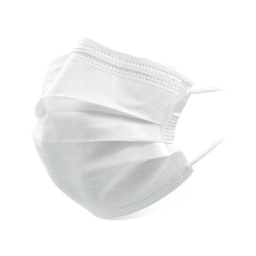 (White) 20 Stks Meltblown Wegwerf Mondkapje Wit