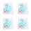 20x Augenmaskenbeutel 0,2oz straffend feuchtigkeitsspendend 5