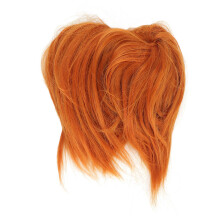 (# Q17‑0range) Dutt-Perücke elastisch flauschig für Damen & Mädchen #Q17-12H25