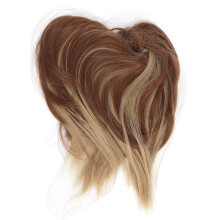 (# Q17-12H25) Dutt-Perücke elastisch flauschig für Damen & Mädchen #Q17-12H25