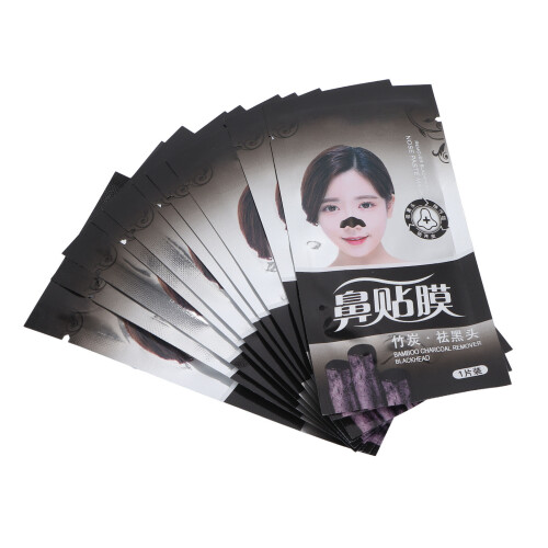 Blackhead Remover Pore Strips Bamboo Charcoal 10pcs 1