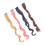 4pcs Clip-in Colored Hair Extensions for Party 4