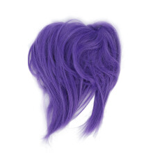 (Q17-Purple) Synthetischer Dutt-Haarzopf für Damen und Mädchen