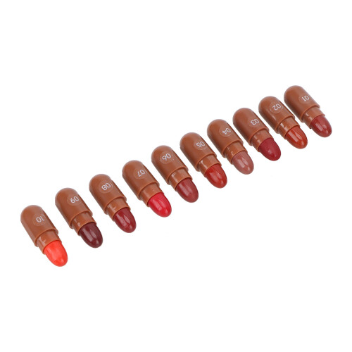 Capsule Lipstick Set 10 Colors Nonstick Mini Gloss Gift 1