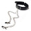 Leather Nipple Cuffs with Metal Chain 1