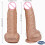 Silicone Realistic Dildo with Suction Cup G Spot Massager 1