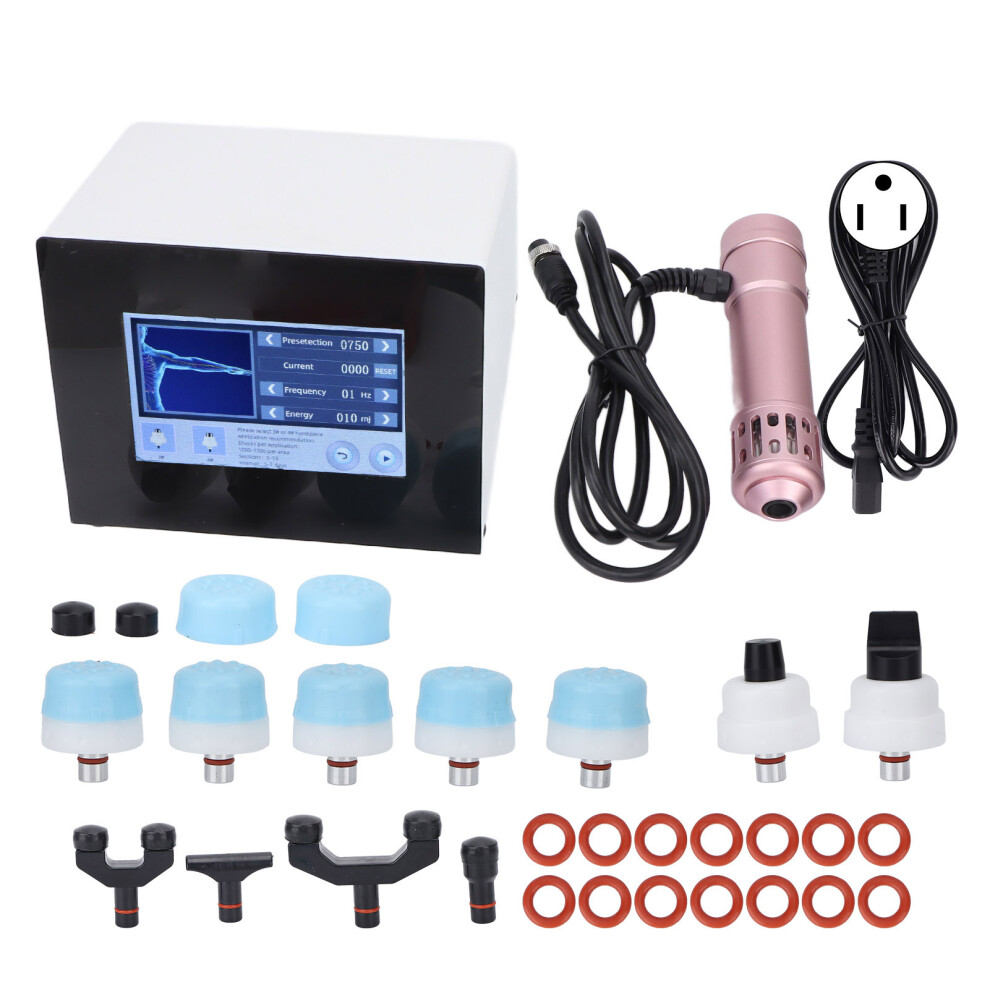 (US Plug) ED Shockwave Therapy Machine 100-240V US Plug