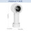 USB Rechargeable Fan 12H Runtime Foldable Light Weight-Yellow 4