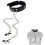 Leather Nipple Cuffs with Metal Chain 2