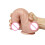 Silicone Realistic Dildo with Suction Cup G Spot Massager 4