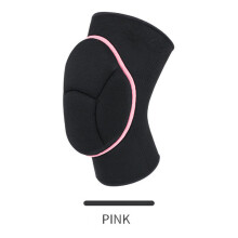 (Black Pink S(Girth 31‑40cm)) Dames Sport Kniebeschermer Nylon Spons Groen S(31-40cm)