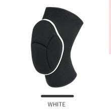 (Black White S (Girth 31‑40cm)) Dames Sport Kniebeschermer Nylon Spons Groen S(31-40cm)