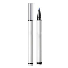 (Blue) Waterproof Liquid Eyeliner Ultra Fine Pen for Women Party Stage Black