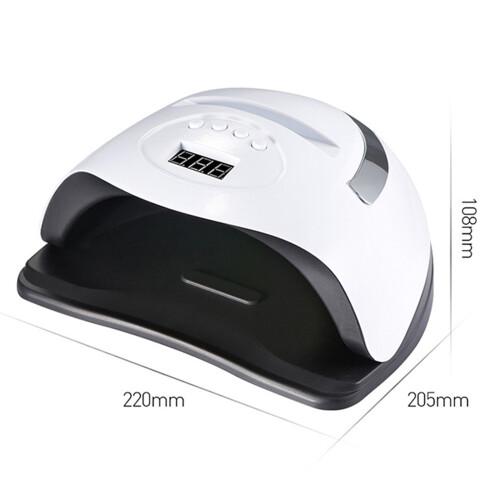 160W UV-LED Nagellack-Trockner 4 Timer Tragbar 1