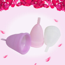 Women's Menstrual Cup Medical Silica Gel Food Grade Multiple Sizes