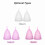 Menstrual Cup Non-Leak Easy Clean Silicone 43x72mm 5