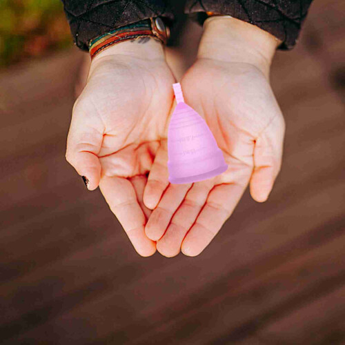 Menstrual Cup Non-Leak Easy Clean Silicone 43x72mm 1