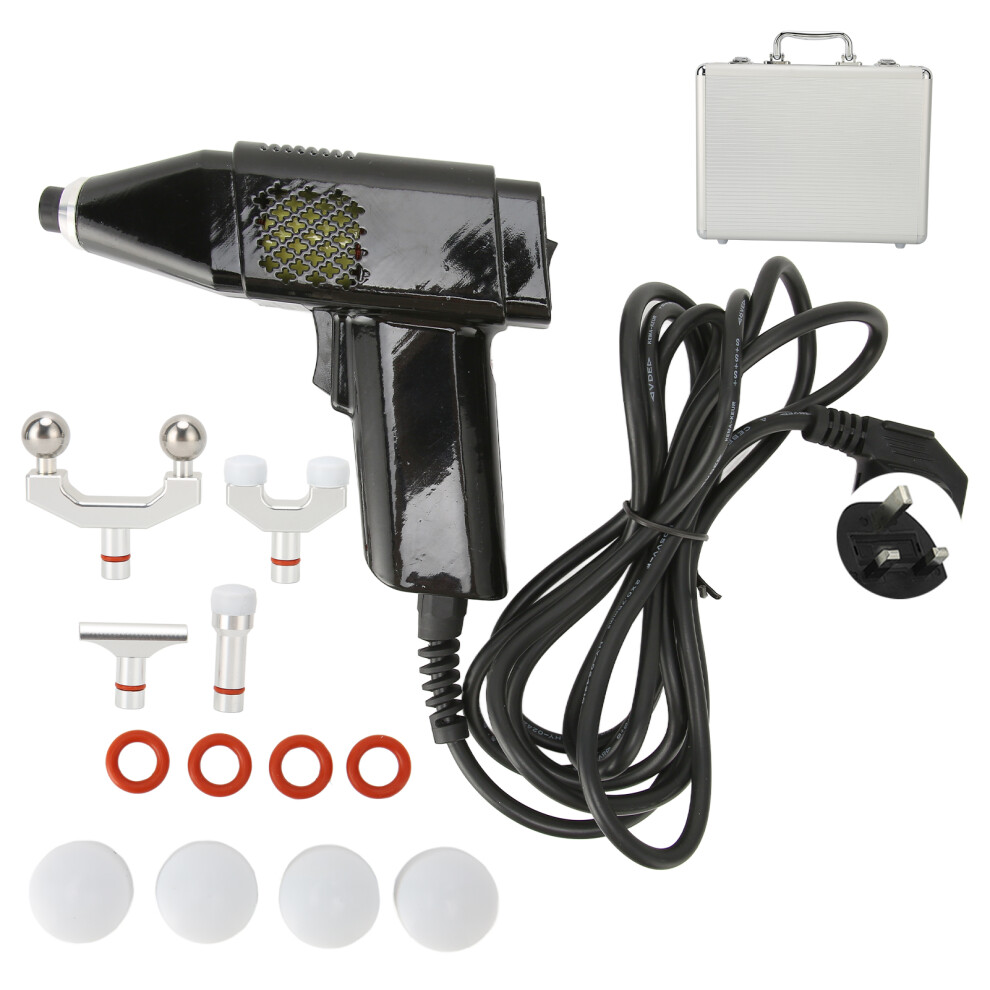 (UK Plug) Electric Spine Chiropractor Joint Relief Cooling Fan Massage Tool