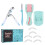 (Green Box Set) Wimpernlocker-Set Profi mit 6 Silikonpads in grüner Box 1