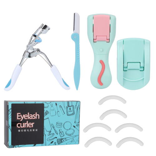 (Green Box Set) Wimpernlocker-Set Profi mit 6 Silikonpads in grüner Box