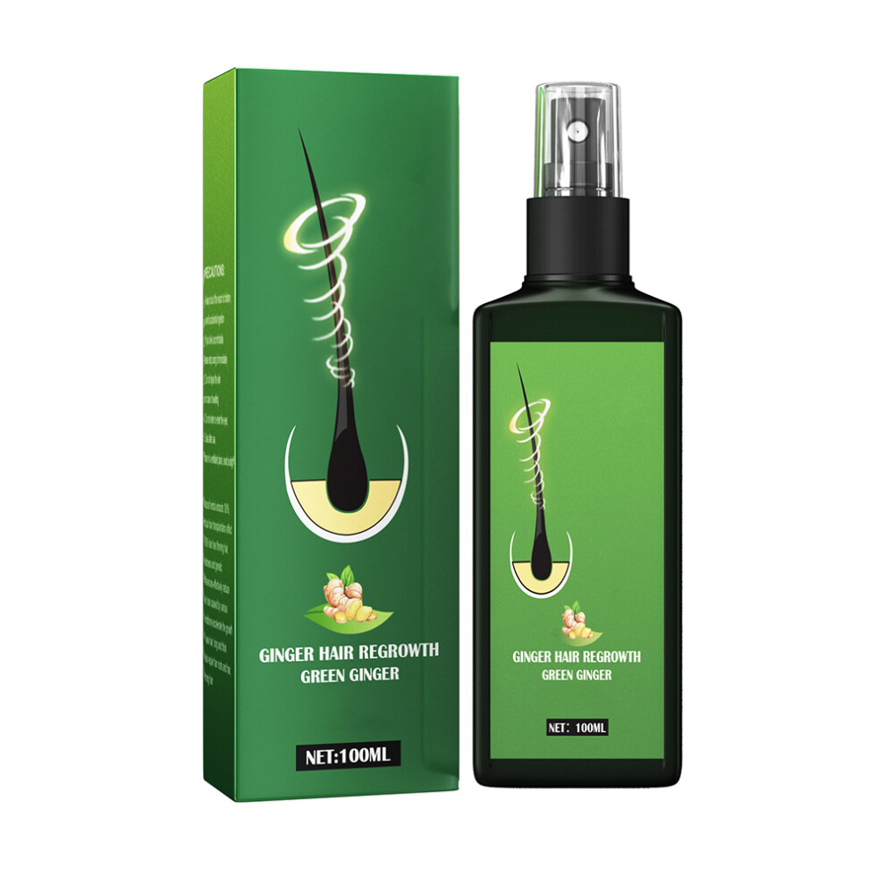 Ginger Hair Growth Serum Spray Prevent Hair Loss Regrowth Nourishing