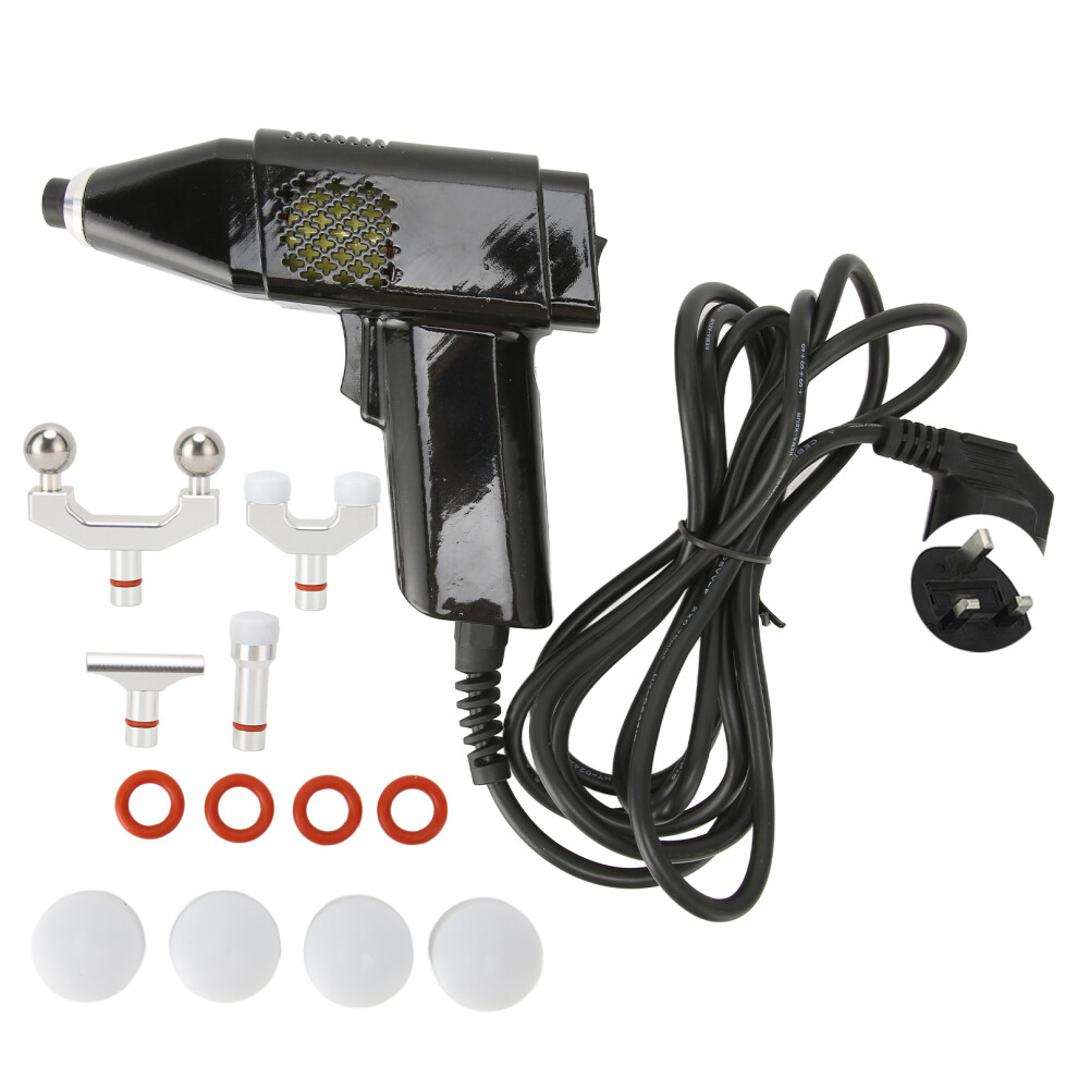 (UK Plug) Electric Spine Chiropractor Adjustable Strength Muscle Relaxation