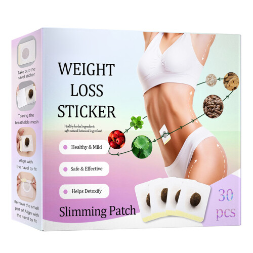 30x Abnehmpflaster Bauchnabel Detox