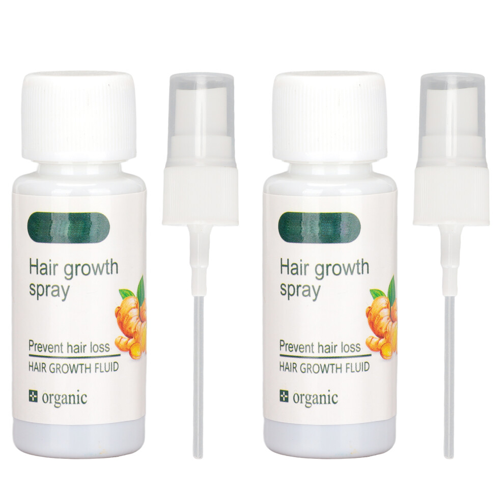 2pcs Hair Growth Spray 20ml Natural Nutrient Absorption Nourish Hair