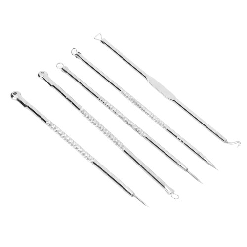 5pcs Pimple Remover Needle Blackhead Acne Extractor 1