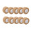 10pcs Self Adhesive Bandage Wound Dressing 2.5x450cm 3
