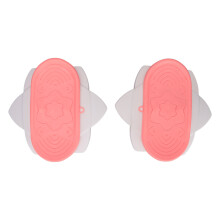 (Pink White) Hexagonal Twisting Waist Board Biaxial Exercise Equipment