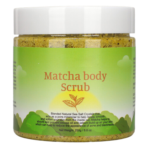 Groene Thee Scrub Exfoliërend 250g