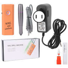 (US Plug) Nagelfeile Multifunktion 100-240V Orange US-Stecker