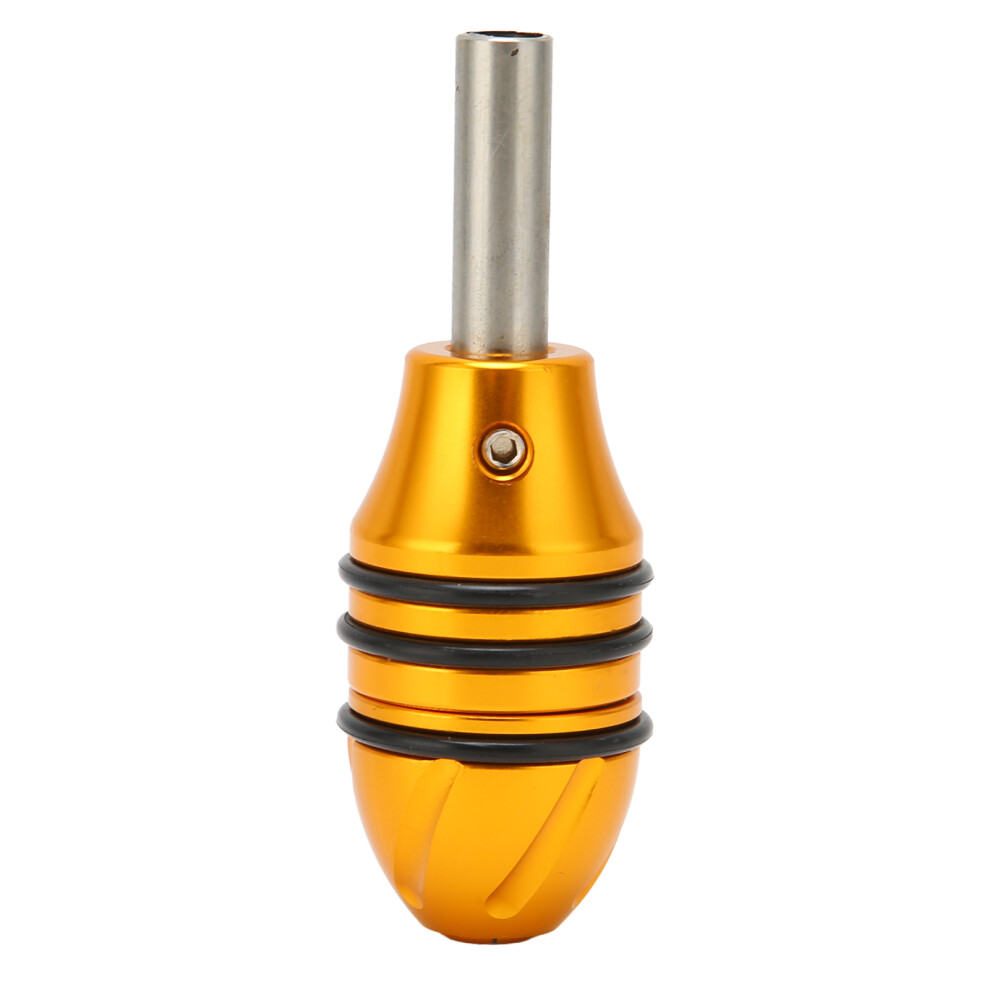 Gold (Gold) 24Mm Skidproof Cartridge Tattoo Grip Aluminum Alloy Tube