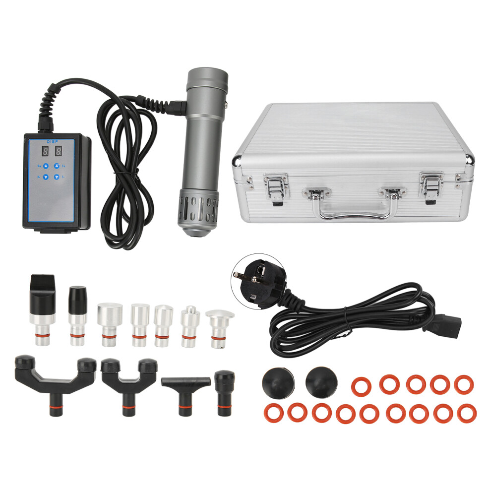 (EU Plug) ED Shockwave Therapy Machine Shock Wave Massager 100-240V EU Plug