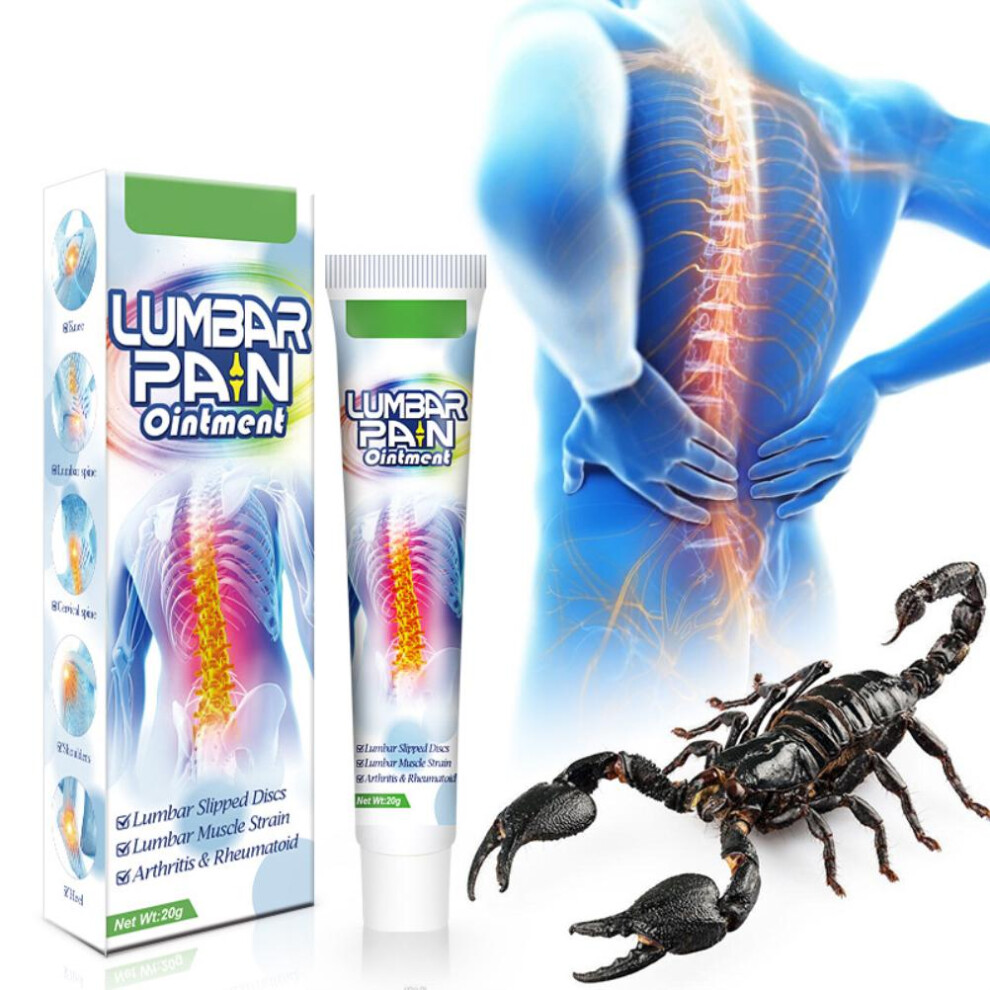 Cream Lumbar Analgesic Balm For Slipped Disc Muscle Strain Arthritis