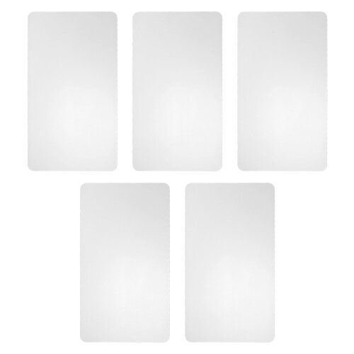 5pcs Eyebrow Microblading Practice Skin Double Side Thick Silicone