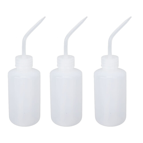 3x250ml PVC Tattoo Wash Squeeze Bottle 1