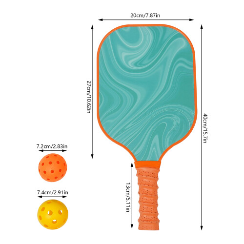 Pickleball Set 4 Pickleball Rackets 4 Balls 1