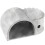 Cachette pour animaux de compagnie, cachette en feutre doux-Gris 1