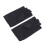UV-Nailhandschuhe Schwarz Fingerlos Anti-UV 3