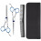 Set forbici capelli professionale con pettine e diradatore 1