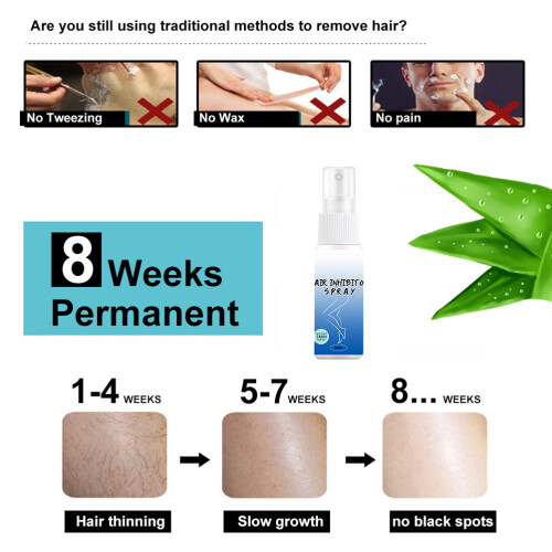 Haarwuchshemmer Spray 30ml pflegend 2