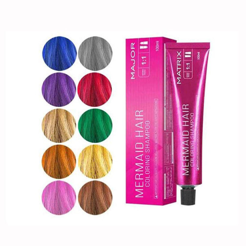100ml Halbpermanent Haarfarbe Creme für Party Cosplay 2